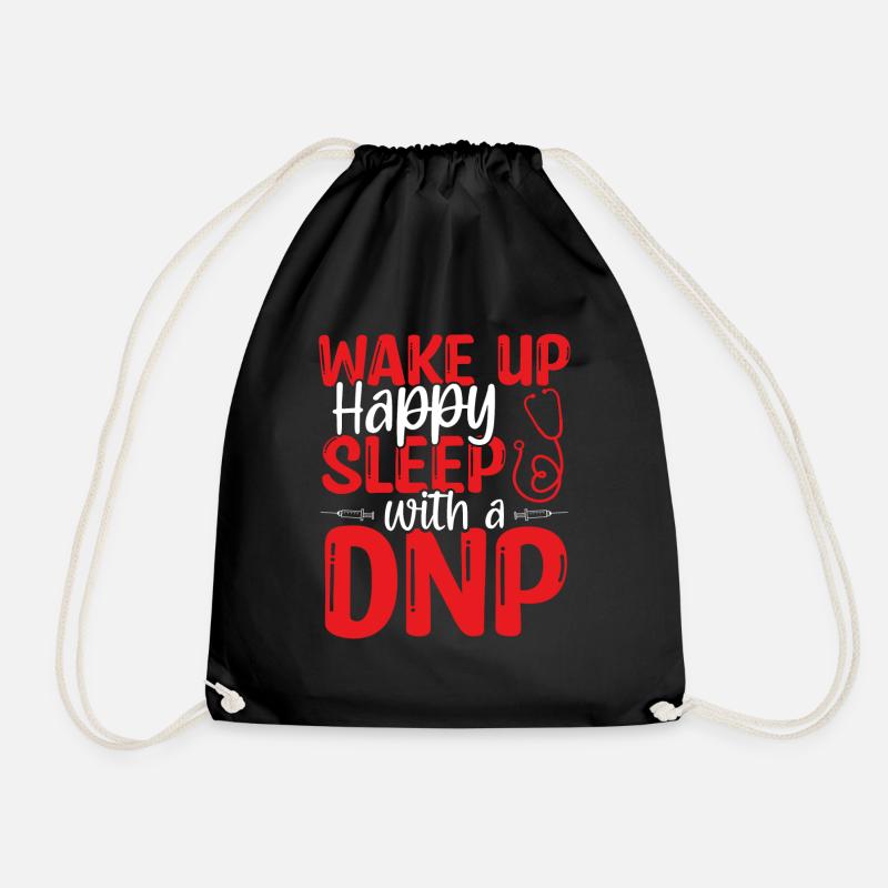 Funny DNP Doctor DNP Nurse Nursing DNP Degree - Turnbeutel - Schwarz
