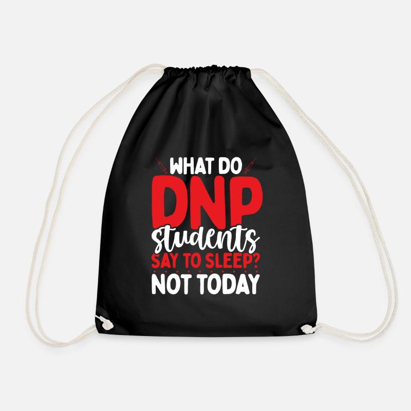 DNP Students DNP Doctor Nursing School Graduate - Turnbeutel - Schwarz