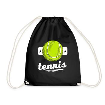 Tennis Balle de Tennis sport - Sac de sport léger - noir - Devant