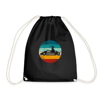 GoKart - Kartsport - Kart - Go Kart - Sac de sport léger - noir - Devant