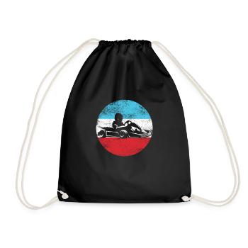 GoKart - Kartsport - Kart - Go Kart - Sac de sport léger - noir - Devant