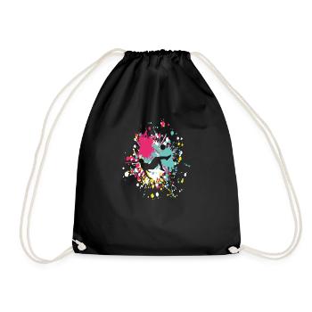 Soccer Start Scissor Kick Color Splash - Sac de sport léger - noir - Devant