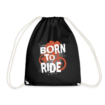 VTT Né pour rouler - Sac de sport léger - noir - Devant
