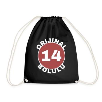 Bolu - Drawstring Bag - black - Front