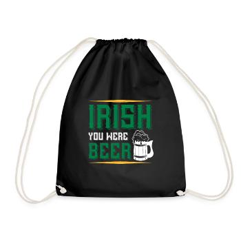 Irlandais vous étiez de la bière - Sac de sport léger - noir - Devant