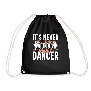 Ballerine professionnelle Lifestyle Ballet Dance G - Sac de sport léger - noir - Devant