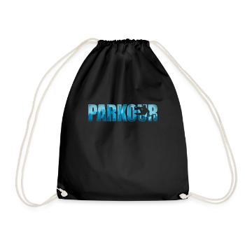 Parkour Free Running Traceur - Turnbeutel - Schwarz - Vorne