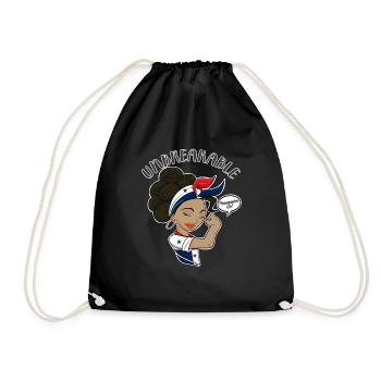 Panamanian Girl Unbreakable Panamanian Heritage - Turnbeutel - Schwarz - Vorne