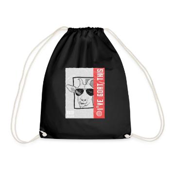 Relax i've Goat this Funny Sarcasm Goat Pun - Turnbeutel - Schwarz - Vorne