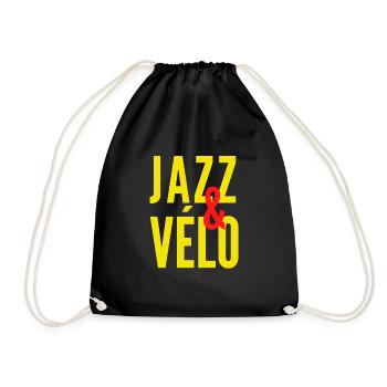 JAZZ et VELO - Sac de sport léger - noir - Devant