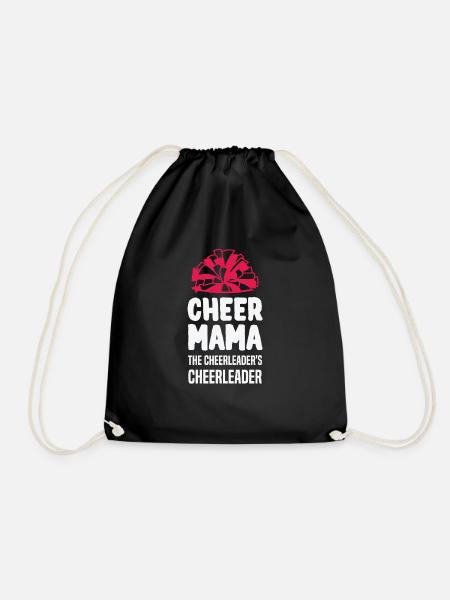 Cheer Mama The Cheerleader's Cheerleader - Turnbeutel - Schwarz