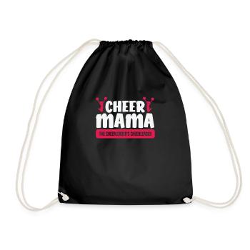 Cheer Mama La pom-pom girl de la pom-pom girl - Sac de sport léger - noir - Devant