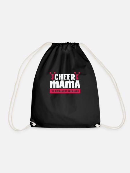 Cheer Mama The Cheerleader's Cheerleader - Drawstring Bag - black