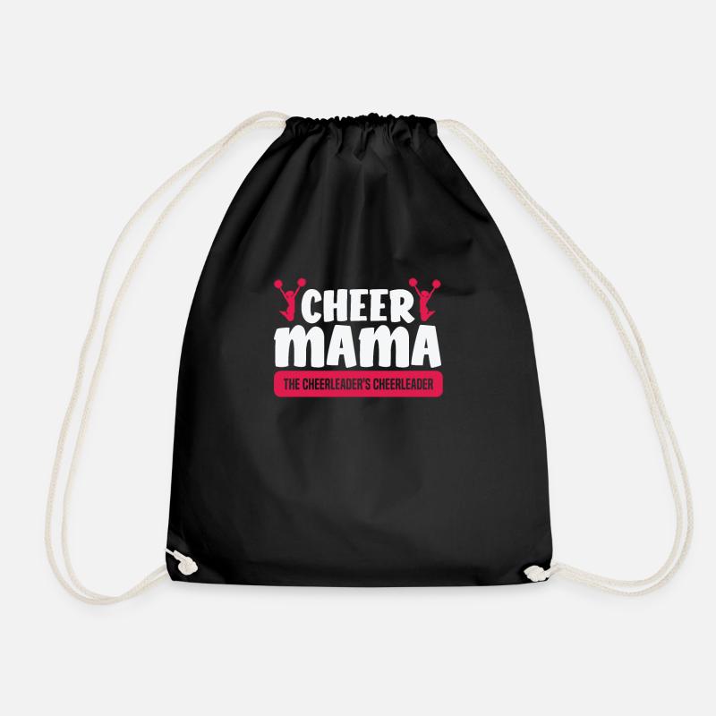 Cheer Mama The Cheerleader's Cheerleader - Turnbeutel - Schwarz