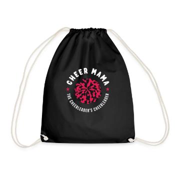 Cheer Mama La pom-pom girl de la pom-pom girl - Sac de sport léger - noir - Devant