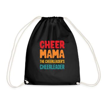 Cheer Mama La pom-pom girl de la pom-pom girl - Sac de sport léger - noir - Devant