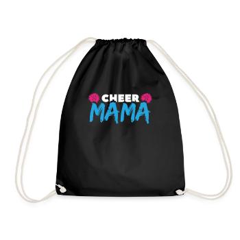 Cheer Mom - Drawstring Bag - black - Front