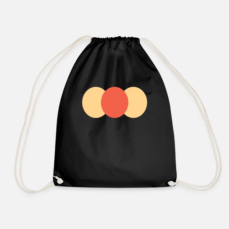 Trois cercles - Sac de sport léger - noir