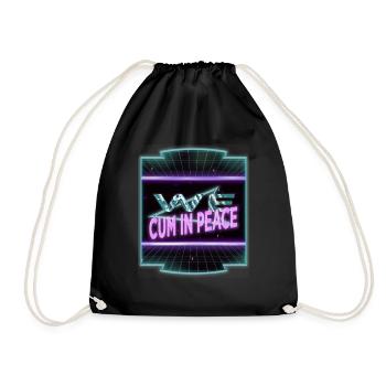 birthday geek birthday gift humor social justice - Drawstring Bag - black - Front