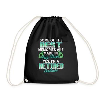 Les meilleurs souvenirs sont faits dans le thé Flip Flops - Sac de sport léger - noir - Devant