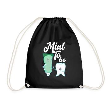 Dentist Dental Assistant Dental Assistant Gift - Drawstring Bag - black - Front