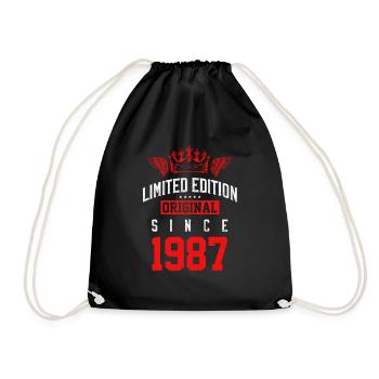 Édition limitée 1987 - Sac de sport léger - noir - Devant