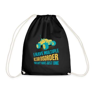 J’ai plusieurs RC Car Disorder Télécommande - Sac de sport léger - noir - Devant