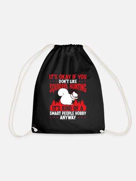 Squirrel Hunter Squirrel Removal Technician - Turnbeutel - Schwarz