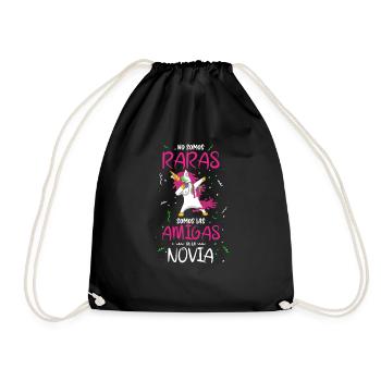 No Somos Raros Somos Los Amigas Del Novia - Sac de sport léger - noir - Devant