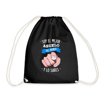 Soy El Mejor Abuelo Del Mundo Y Lo Sabes - Sac de sport léger - noir - Devant