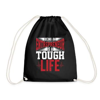 Business Mindset Lifestyle Entrepreneur Cadeaux - Sac de sport léger - noir - Devant