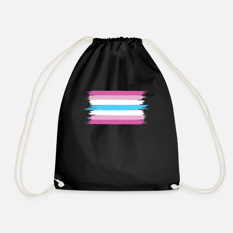 Femboy Flagge Geschenk - Turnbeutel - Schwarz