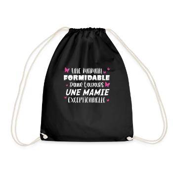 Une Maman Formidable Donne Toujours Une Mamie - Sac de sport léger - noir - Devant