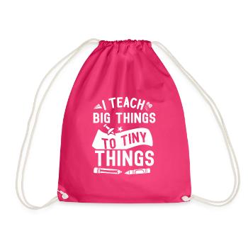 Enseignant - Sac de sport léger - fuchsia - Devant
