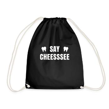 Dentist - Drawstring Bag - black - Front