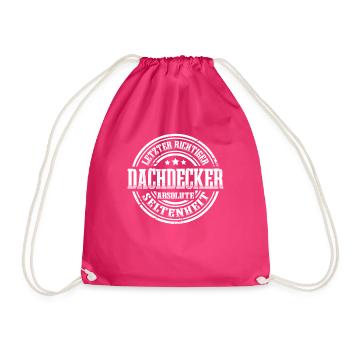Dachdecker Absolute Seltenheit - Turnbeutel - Fuchsia - Vorne
