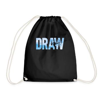 Archery Bow Archer Draw - Turnbeutel - Schwarz - Vorne