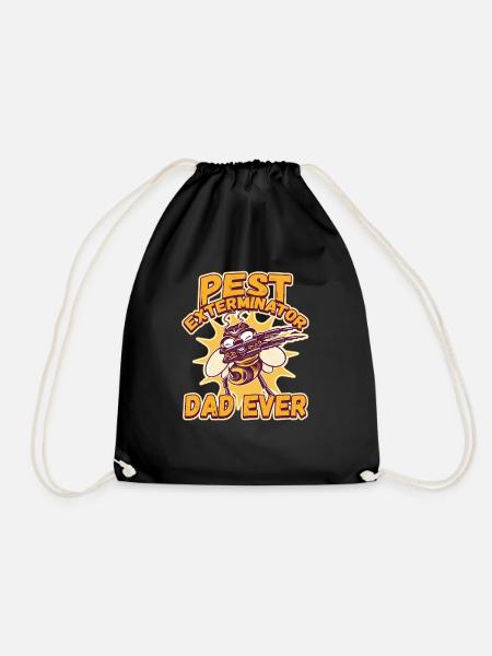 Pest Exterminator Dad Ever for a Pest Control - Turnbeutel - Schwarz