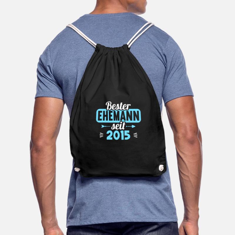 Beste Ehefrau Bester Ehemann seit 2015 Turnbeutel