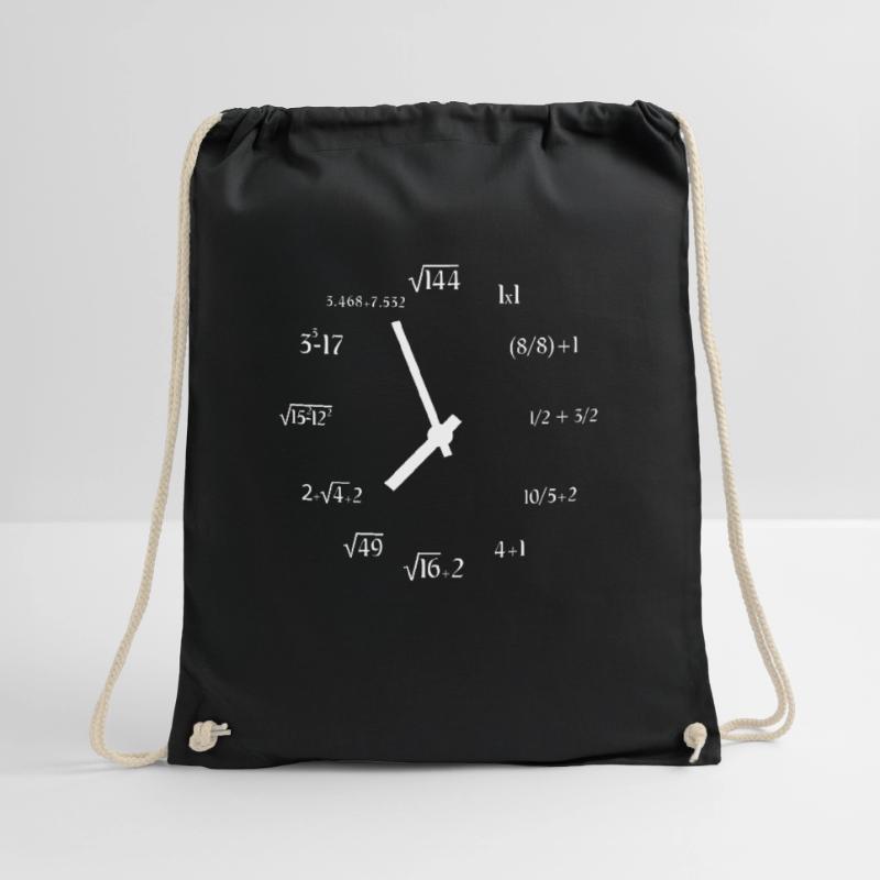 Math Meme Math Equation Joke Math Clock Turnbeutel
