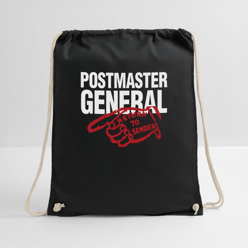 Return Postmaster General To Sender Save Post Drawstring Bag