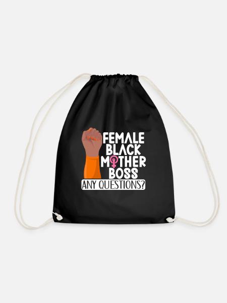 Feminist Womens Rights Female - Turnbeutel - Schwarz
