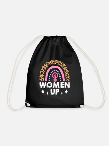 Feminist Womens Rights Female - Turnbeutel - Schwarz
