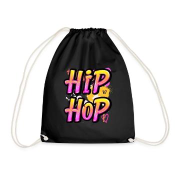 Hip Hop '87 - Sac de sport léger - noir - Devant