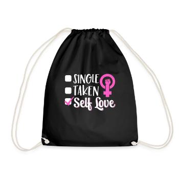 Feminist Womens Rights Female - Turnbeutel - Schwarz - Vorne
