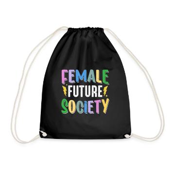 Feminist Womens Rights Female - Turnbeutel - Schwarz - Vorne