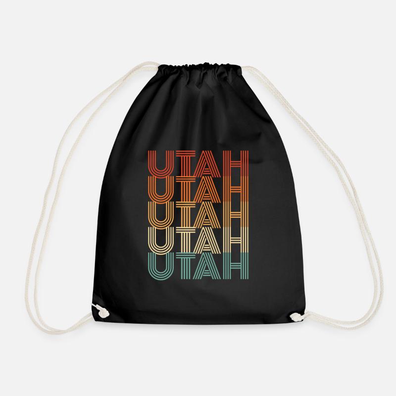 Utah - Turnbeutel - Schwarz
