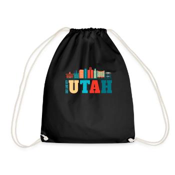 Utah - Sac de sport léger - noir - Devant