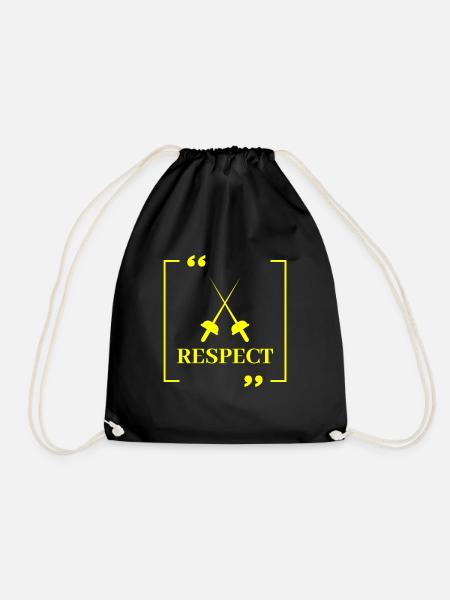 escrime sabre - Idéal pour un Fan escrime - Sac de sport léger - noir