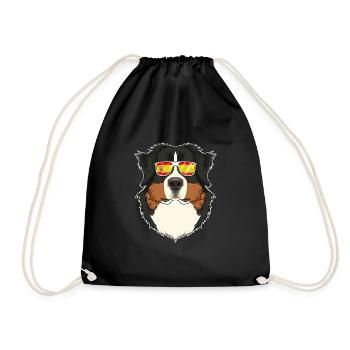 Bernese Mountain Dog I Spain Sunglasses I Spanish - Turnbeutel - Schwarz - Vorne